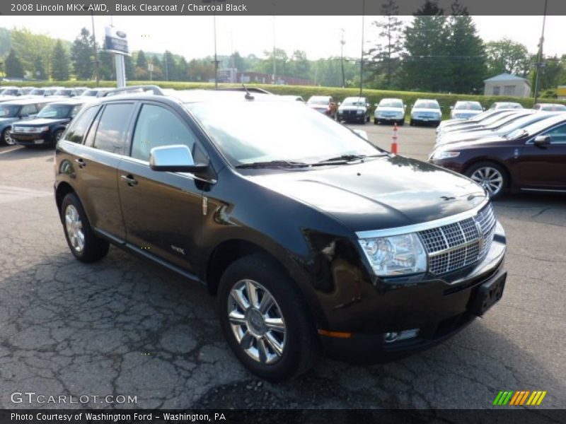 Black Clearcoat / Charcoal Black 2008 Lincoln MKX AWD