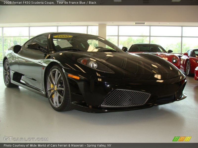 Tour de France Blue / Black 2008 Ferrari F430 Scuderia Coupe