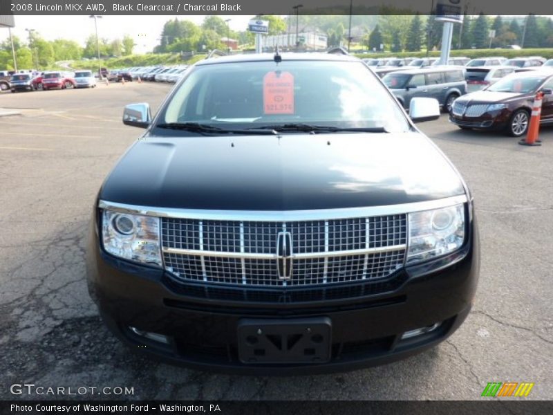 Black Clearcoat / Charcoal Black 2008 Lincoln MKX AWD