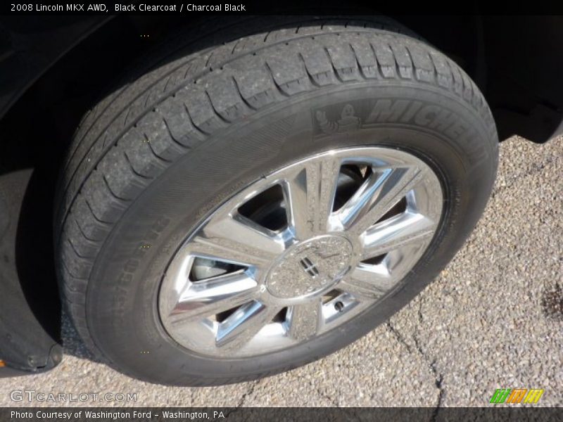 Black Clearcoat / Charcoal Black 2008 Lincoln MKX AWD