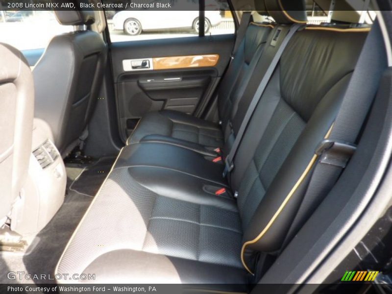 Black Clearcoat / Charcoal Black 2008 Lincoln MKX AWD
