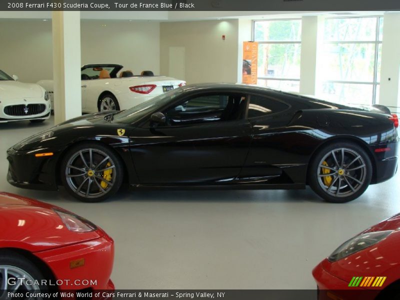 Tour de France Blue / Black 2008 Ferrari F430 Scuderia Coupe