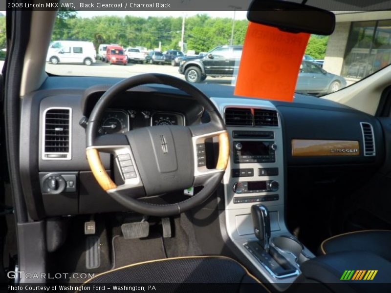 Black Clearcoat / Charcoal Black 2008 Lincoln MKX AWD