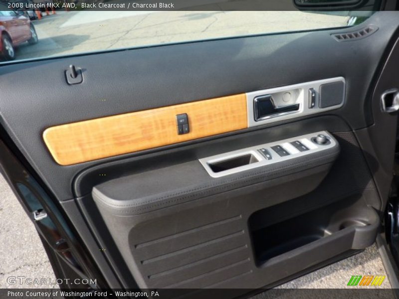 Black Clearcoat / Charcoal Black 2008 Lincoln MKX AWD