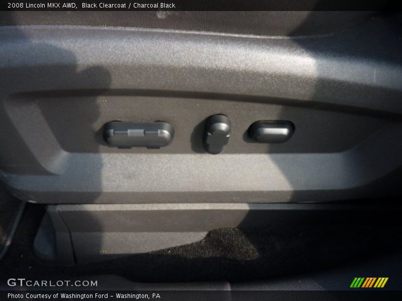 Black Clearcoat / Charcoal Black 2008 Lincoln MKX AWD