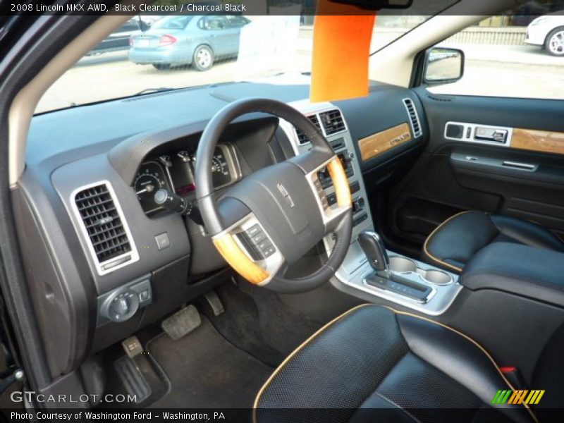 Black Clearcoat / Charcoal Black 2008 Lincoln MKX AWD