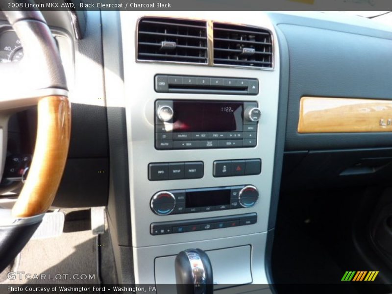 Black Clearcoat / Charcoal Black 2008 Lincoln MKX AWD