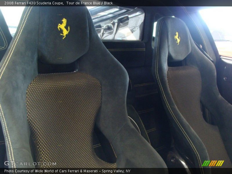  2008 F430 Scuderia Coupe Black Interior