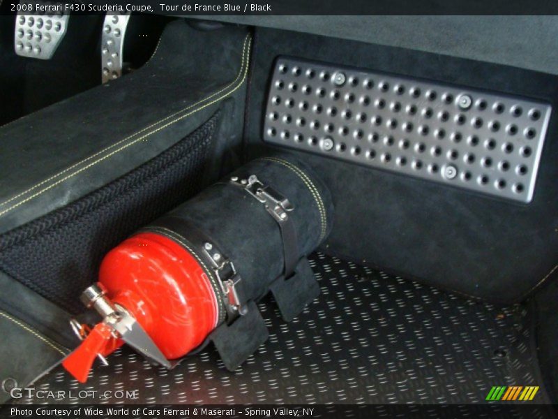  2008 F430 Scuderia Coupe Black Interior