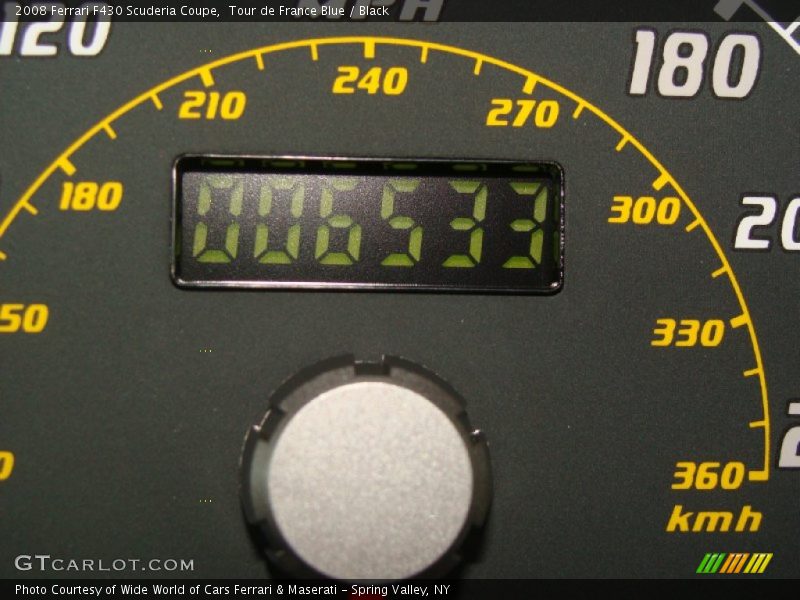 Tour de France Blue / Black 2008 Ferrari F430 Scuderia Coupe