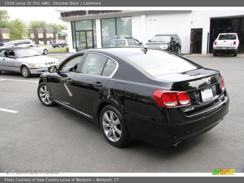 Obsidian Black / Cashmere 2008 Lexus GS 350 AWD