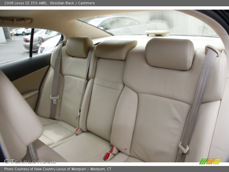 Obsidian Black / Cashmere 2008 Lexus GS 350 AWD