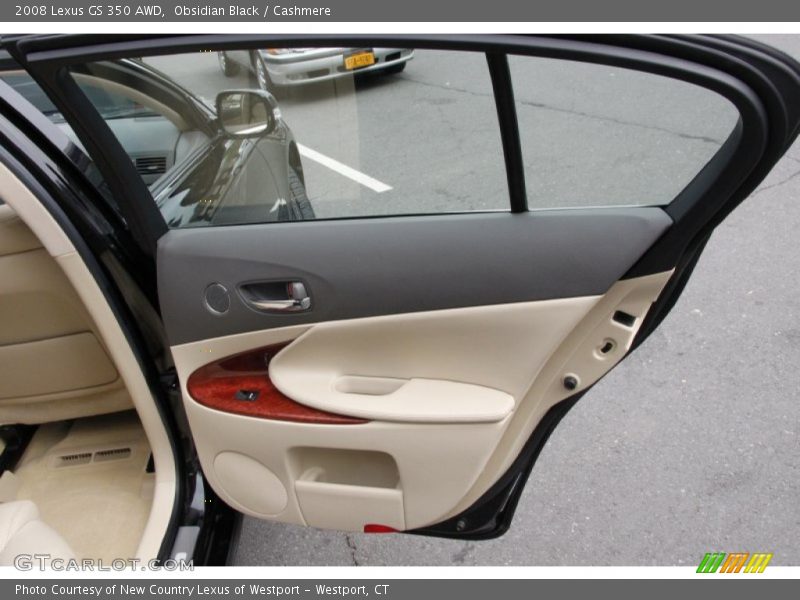 Obsidian Black / Cashmere 2008 Lexus GS 350 AWD