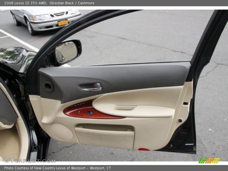 Obsidian Black / Cashmere 2008 Lexus GS 350 AWD