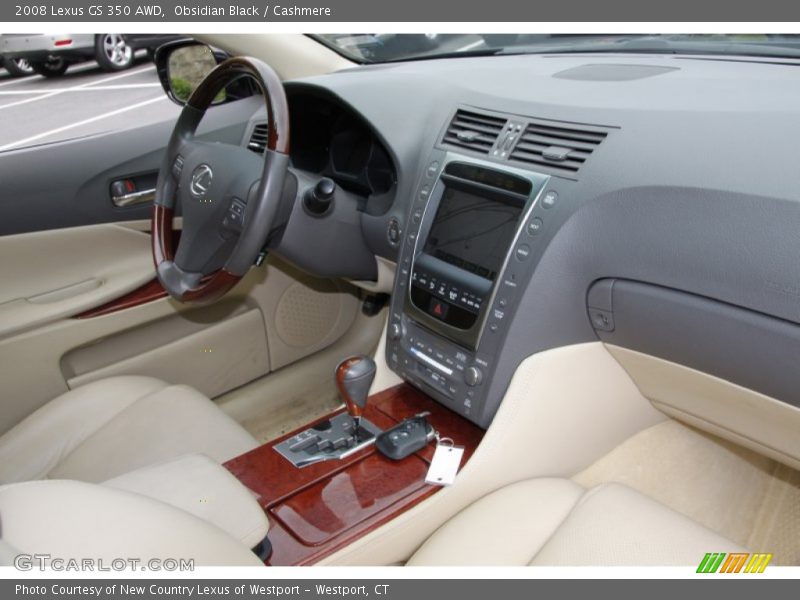 Obsidian Black / Cashmere 2008 Lexus GS 350 AWD