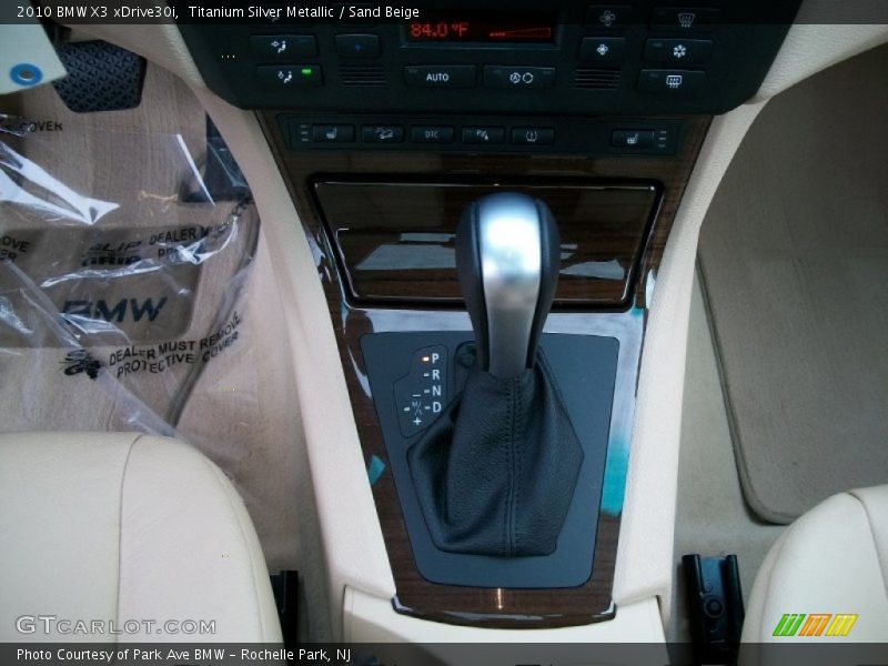 Titanium Silver Metallic / Sand Beige 2010 BMW X3 xDrive30i