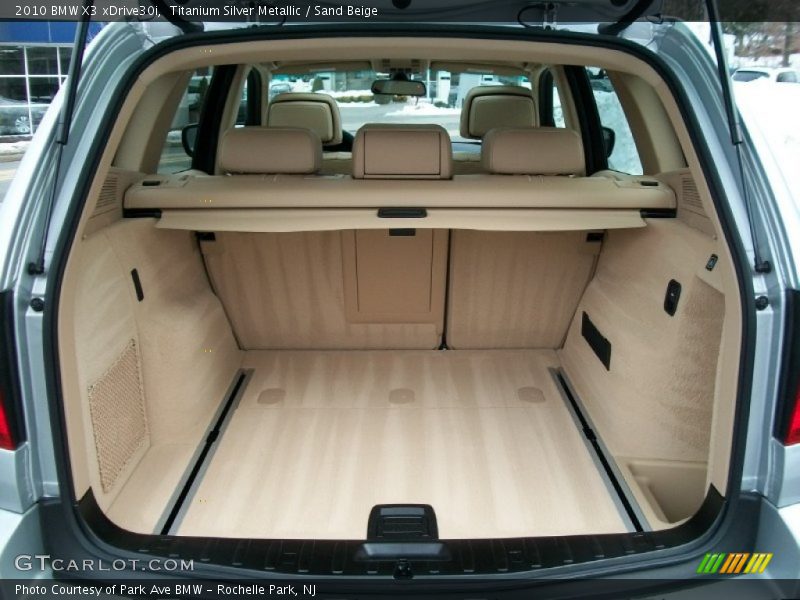 Titanium Silver Metallic / Sand Beige 2010 BMW X3 xDrive30i