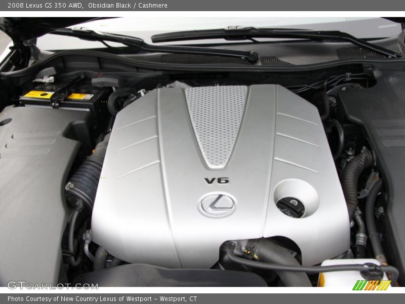 Obsidian Black / Cashmere 2008 Lexus GS 350 AWD