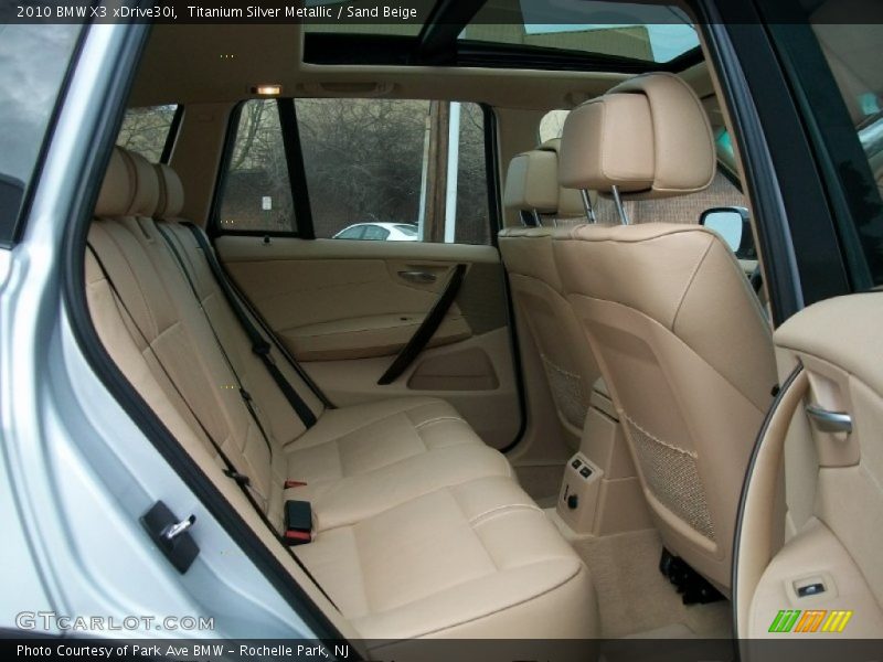 Titanium Silver Metallic / Sand Beige 2010 BMW X3 xDrive30i