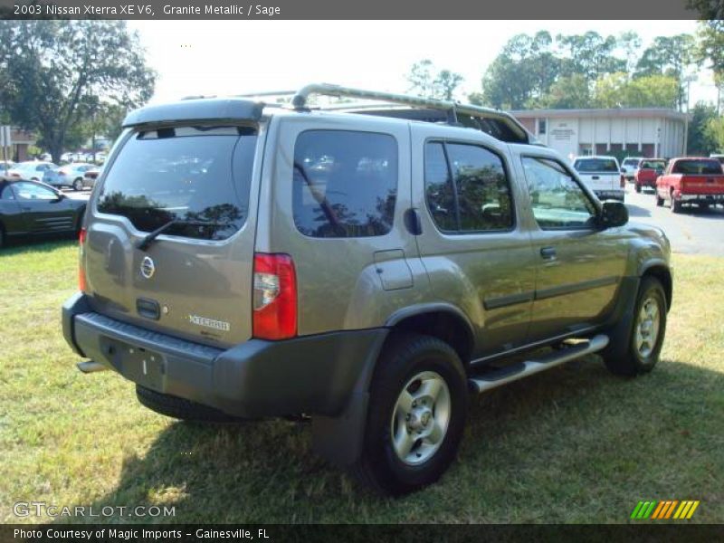 Granite Metallic / Sage 2003 Nissan Xterra XE V6