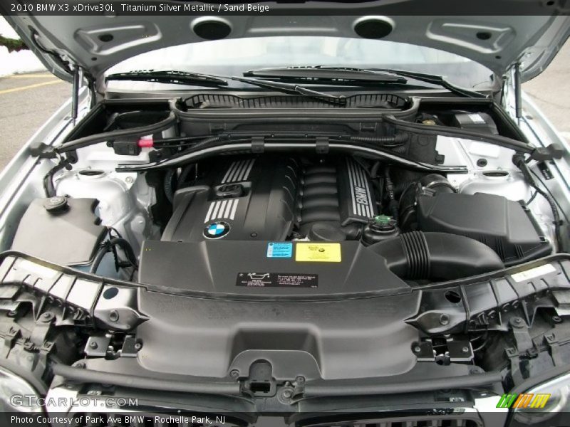 Titanium Silver Metallic / Sand Beige 2010 BMW X3 xDrive30i