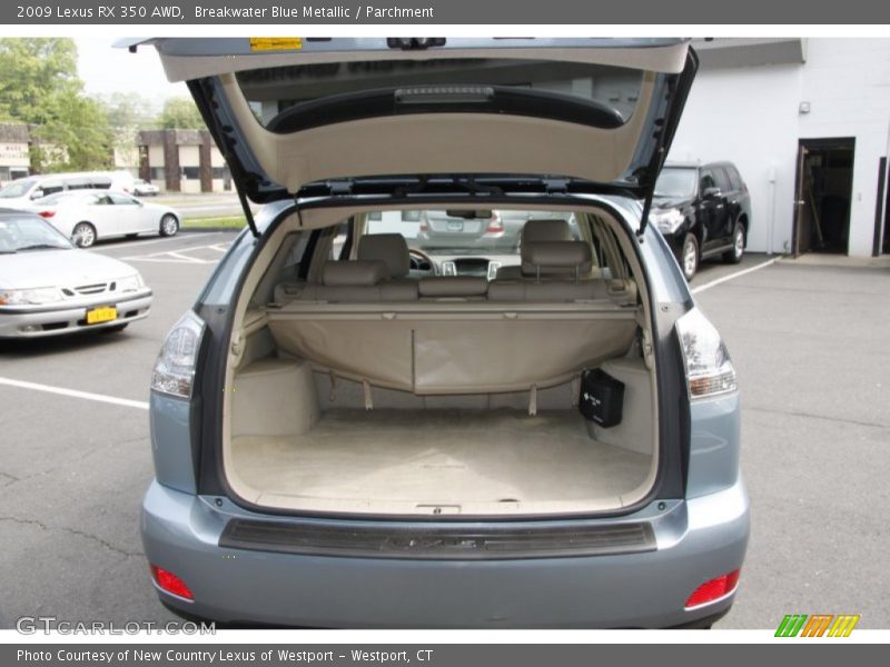 Breakwater Blue Metallic / Parchment 2009 Lexus RX 350 AWD
