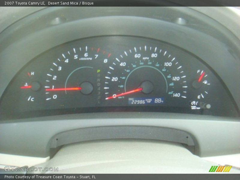 Desert Sand Mica / Bisque 2007 Toyota Camry LE