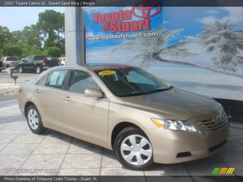 Desert Sand Mica / Bisque 2007 Toyota Camry LE