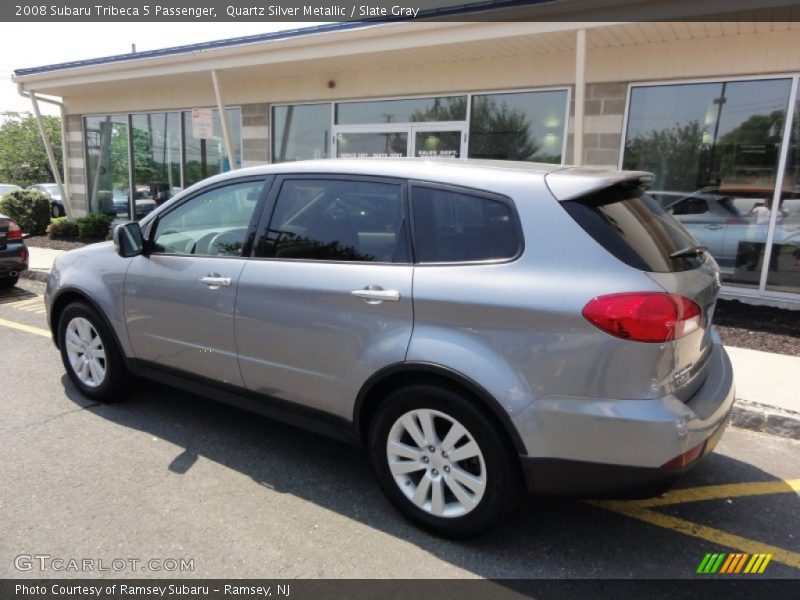 Quartz Silver Metallic / Slate Gray 2008 Subaru Tribeca 5 Passenger