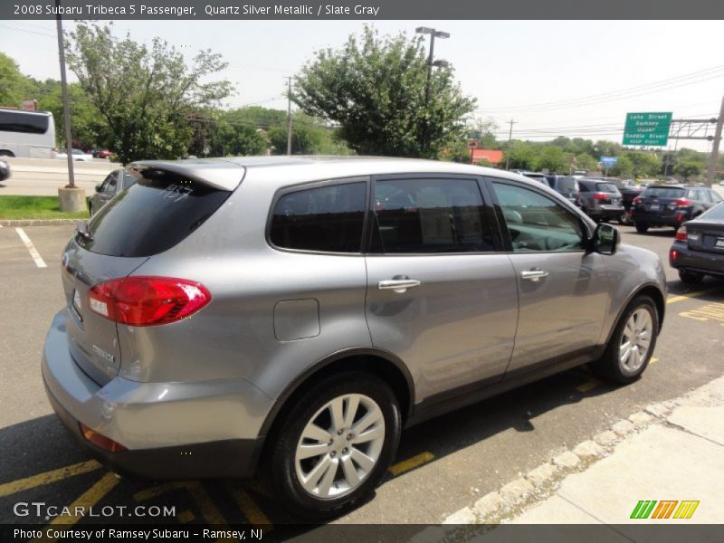 Quartz Silver Metallic / Slate Gray 2008 Subaru Tribeca 5 Passenger