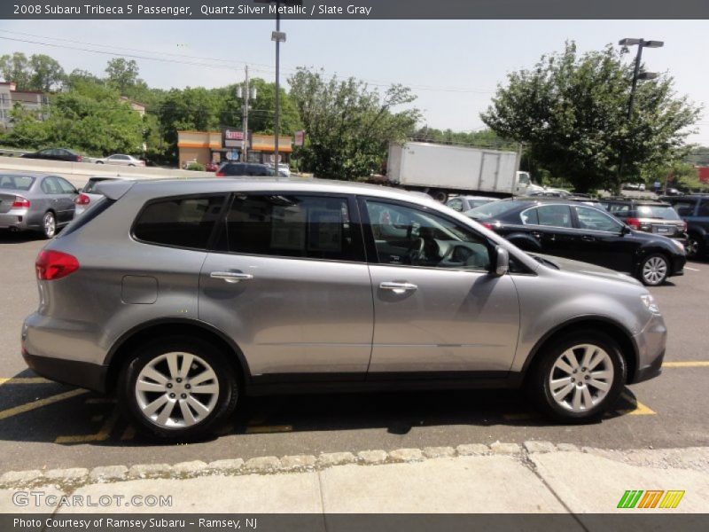 Quartz Silver Metallic / Slate Gray 2008 Subaru Tribeca 5 Passenger