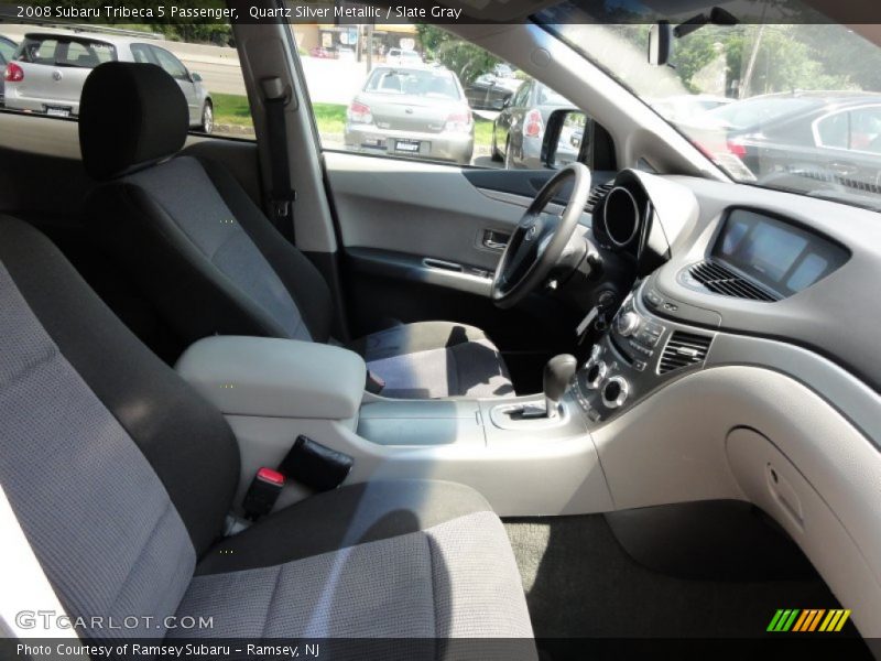 Quartz Silver Metallic / Slate Gray 2008 Subaru Tribeca 5 Passenger