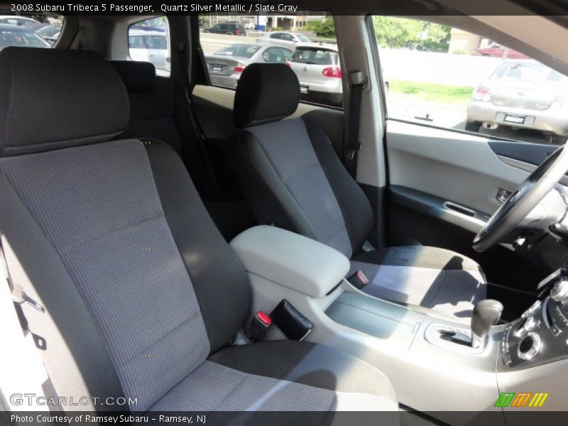 Quartz Silver Metallic / Slate Gray 2008 Subaru Tribeca 5 Passenger