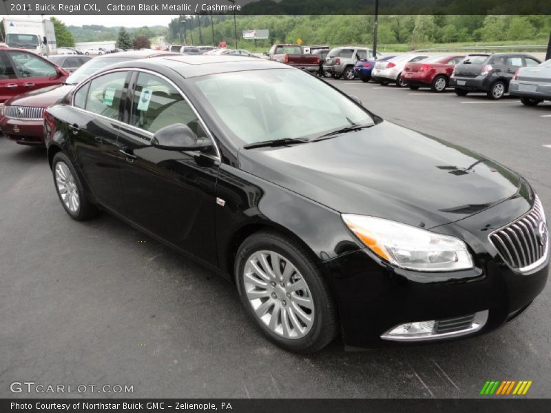 Carbon Black Metallic / Cashmere 2011 Buick Regal CXL