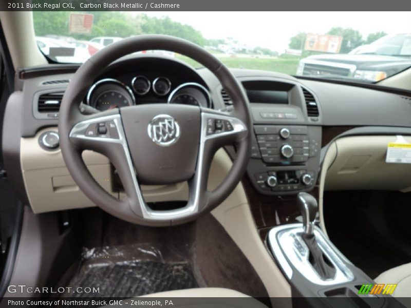 Carbon Black Metallic / Cashmere 2011 Buick Regal CXL