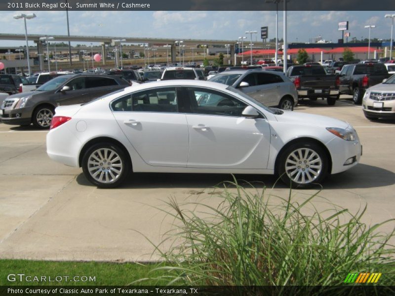 Summit White / Cashmere 2011 Buick Regal CXL