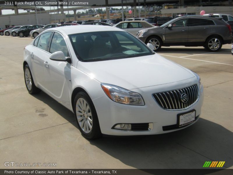 Summit White / Cashmere 2011 Buick Regal CXL