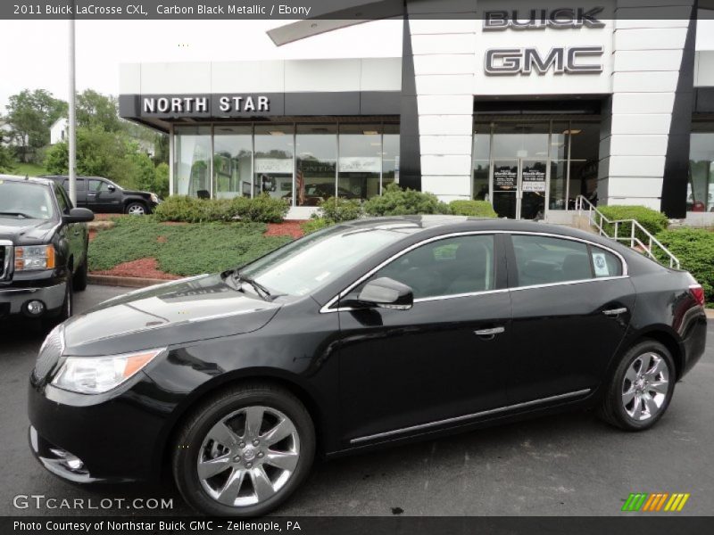 Carbon Black Metallic / Ebony 2011 Buick LaCrosse CXL