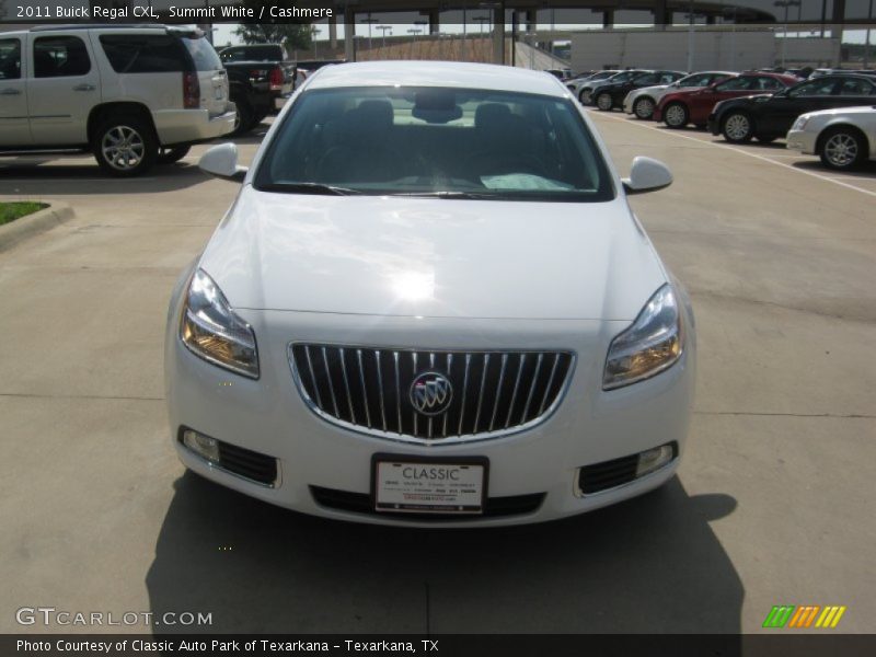 Summit White / Cashmere 2011 Buick Regal CXL