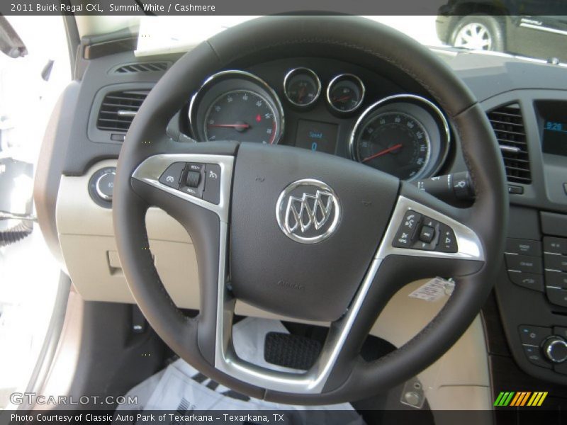  2011 Regal CXL Steering Wheel