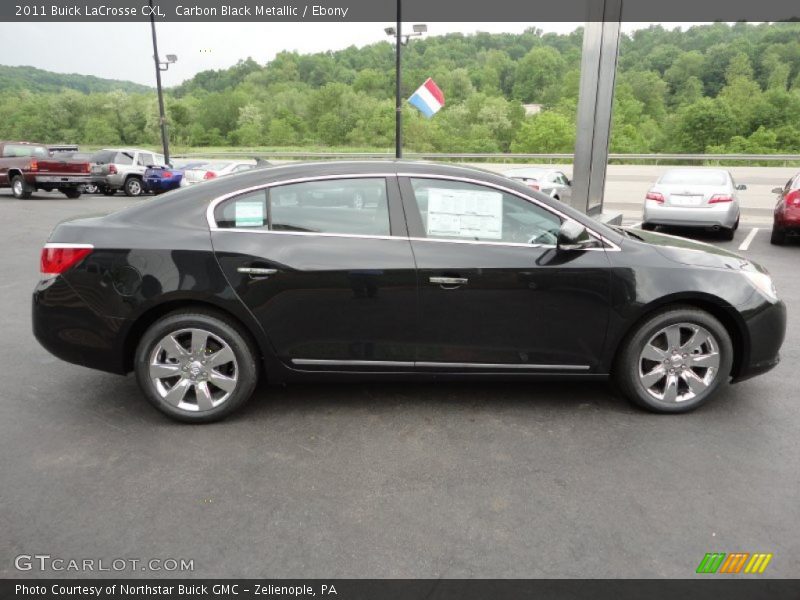 Carbon Black Metallic / Ebony 2011 Buick LaCrosse CXL