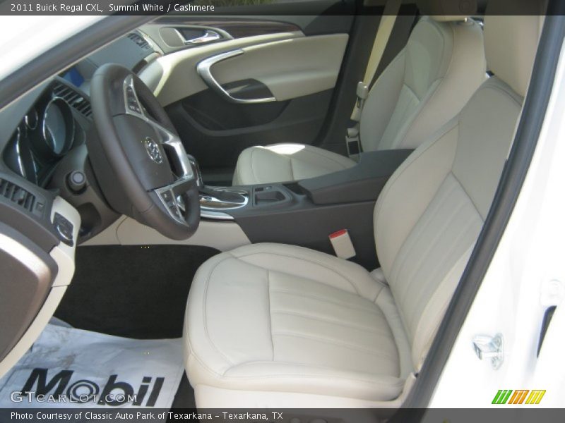 Summit White / Cashmere 2011 Buick Regal CXL