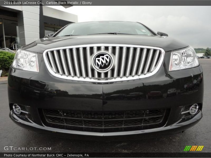 Carbon Black Metallic / Ebony 2011 Buick LaCrosse CXL