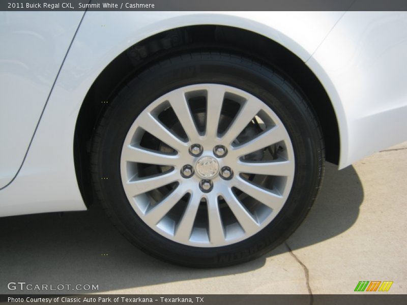 Summit White / Cashmere 2011 Buick Regal CXL