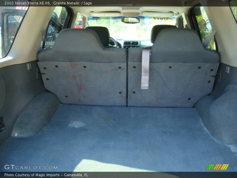 Granite Metallic / Sage 2003 Nissan Xterra XE V6