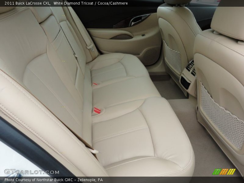 White Diamond Tricoat / Cocoa/Cashmere 2011 Buick LaCrosse CXL