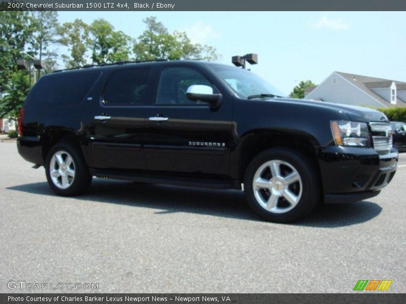 Black / Ebony 2007 Chevrolet Suburban 1500 LTZ 4x4