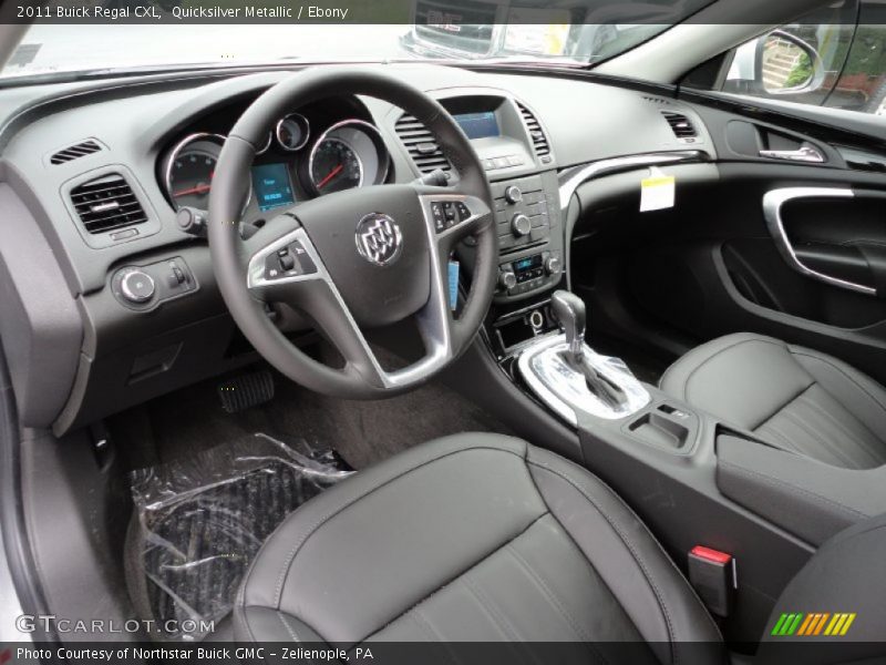 Ebony Interior - 2011 Regal CXL 