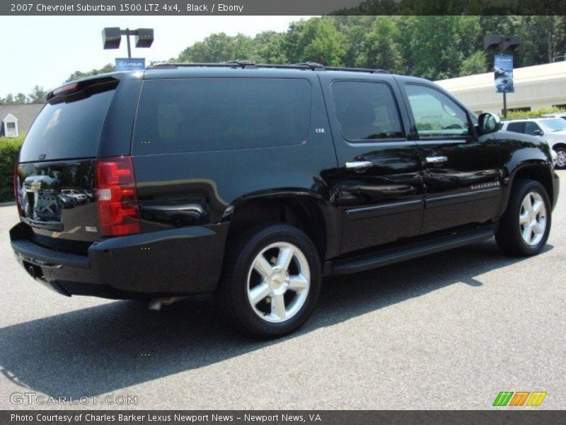 Black / Ebony 2007 Chevrolet Suburban 1500 LTZ 4x4