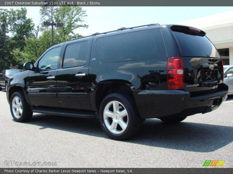 Black / Ebony 2007 Chevrolet Suburban 1500 LTZ 4x4